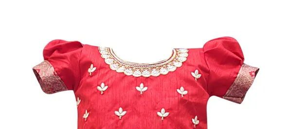 Girls_Cotton_Jacquard_Lehenga_Choli