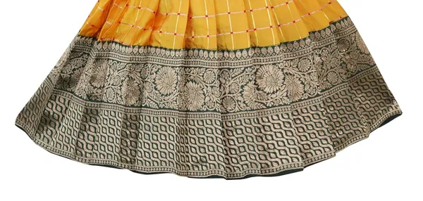 South_Indian_Pattu_Pavadai_Silk_Frock_For_Baby_Girls