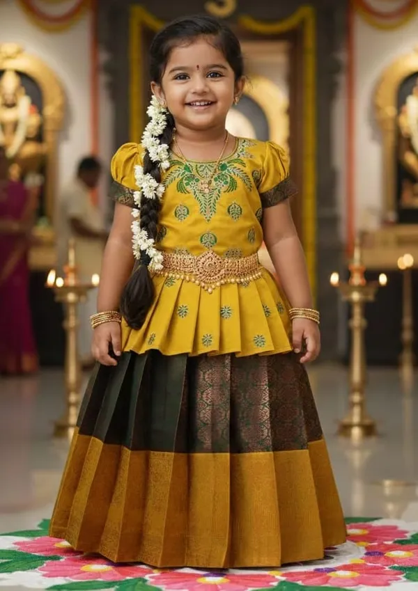 Girls_Jacquard_Lehenga_Choli