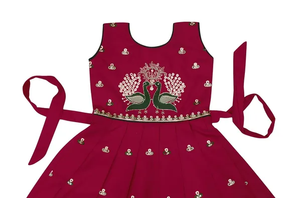 Girls_Cotton_Embroidered_Fit_Flare_Dress