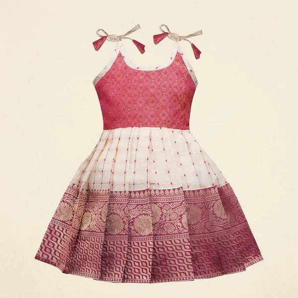 Girls_Silk_Frock_Dress