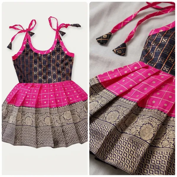 Girls_Pattu_Pavadai_Frock