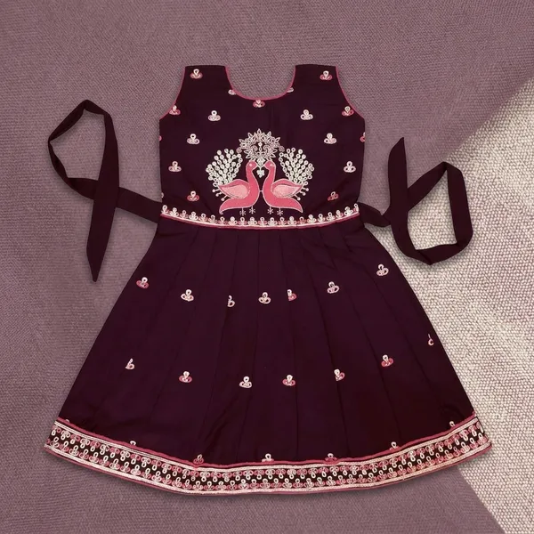 Girls_Cotton_Embroidered_Fit_Flare_Dress