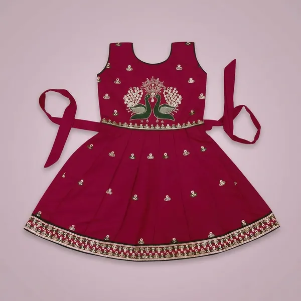 Girls_Cotton_Embroidered_Fit_Flare_Dress