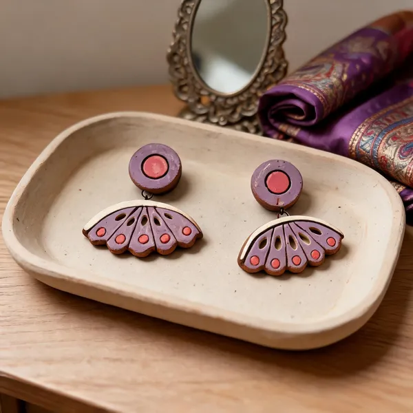 Blue_Terracotta_Handpainted_Butterfly_Wing_Earrings_For_Women
