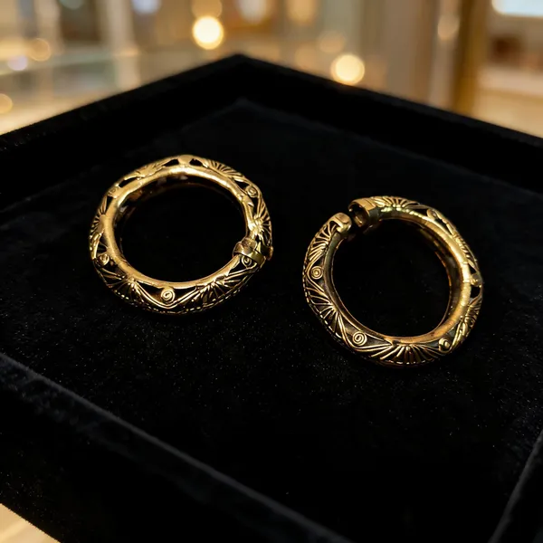 Golden_Brass_Antique_Engraved_Dokra_Bangles_For_Women