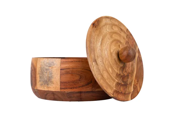 Wooden_Round_Roti_Box_With_Lid_and_Free_Roti_Cloth