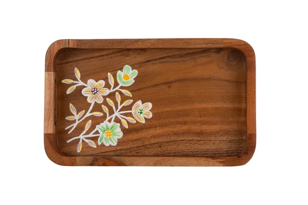 Wooden_Floral_Inlay_Serving_Tray