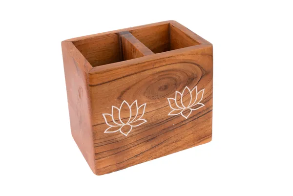 Wooden_Lotus_Design_Spoon_And_Cutlery_Holder