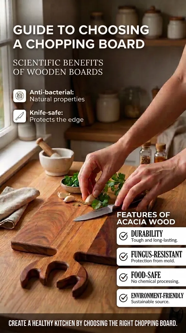 Wooden_Deer_Handle_Chopping_Board