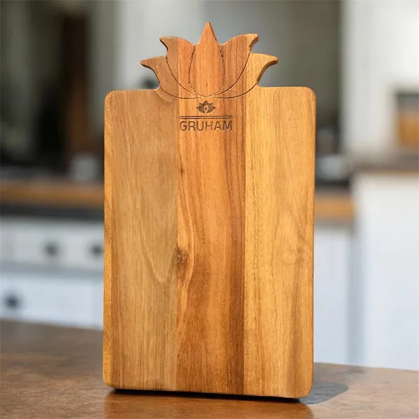Acacia_Wood_Lotus_Shaped_Serving_&_Chopping_Board_(Small)