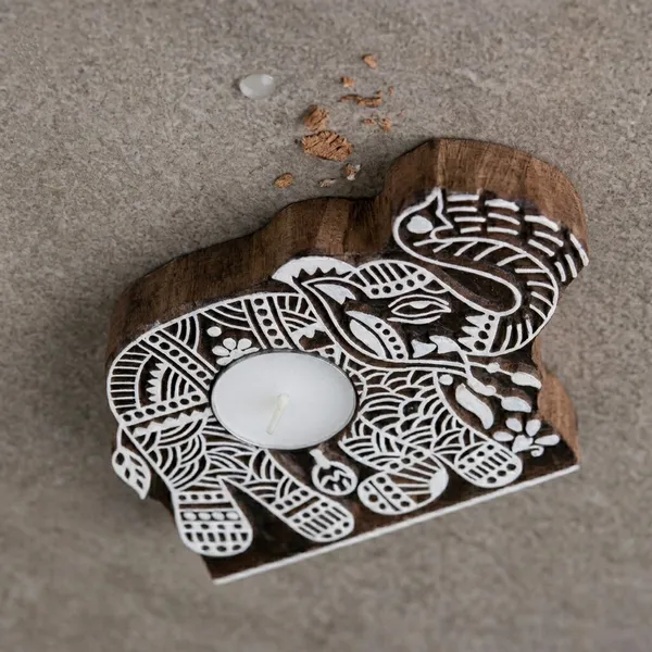 Wooden_Elephant_Shaped_Hand-Carved_Tealight_Candle_Stand