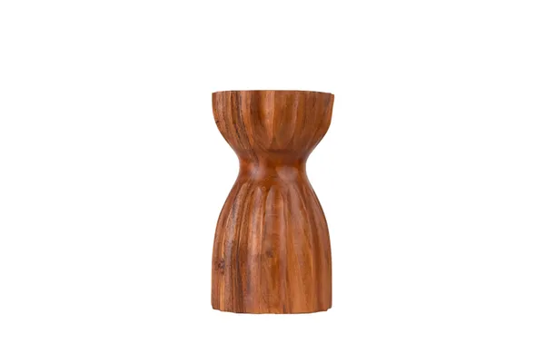 Wooden_Carved_Pedestal_Candle_Stand_With_Black_Metal_Top
