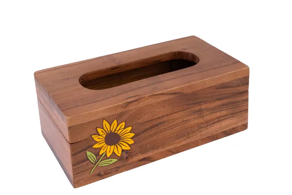 Wooden_Sunflower_Design_Tissue_Box_Holder