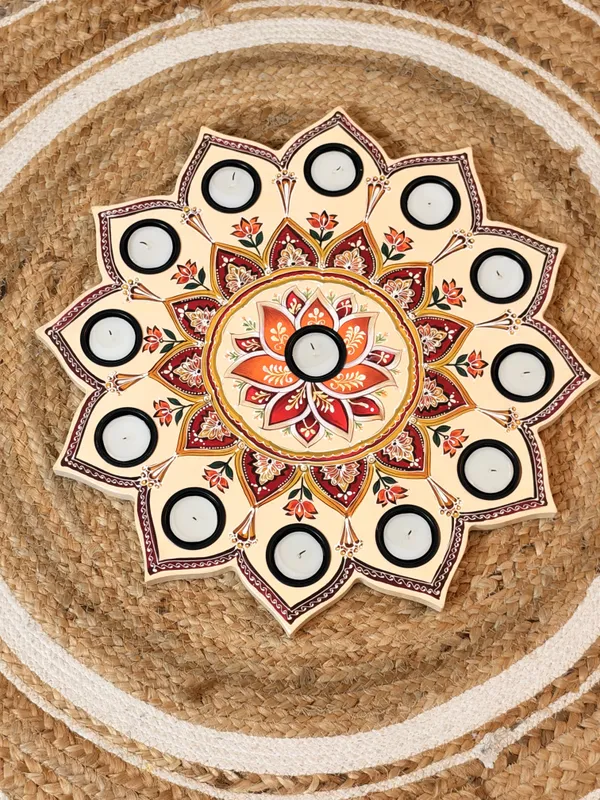 Lotus_Mandala_Rangoli_Tealight