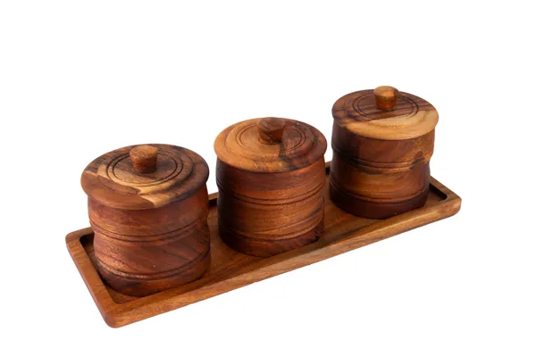 Wooden_Cylindrical_Storage_Containers_Set_With_Tray