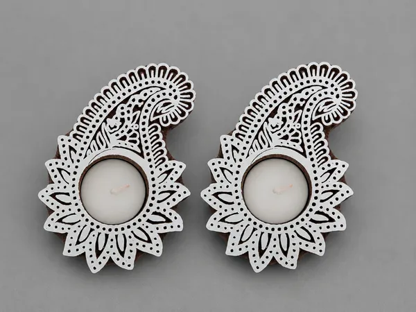 Mayur_Paisley_Tealight_Holder