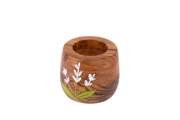 Wooden_Hand_Painted_Floral_Tealight_Candle_Holder