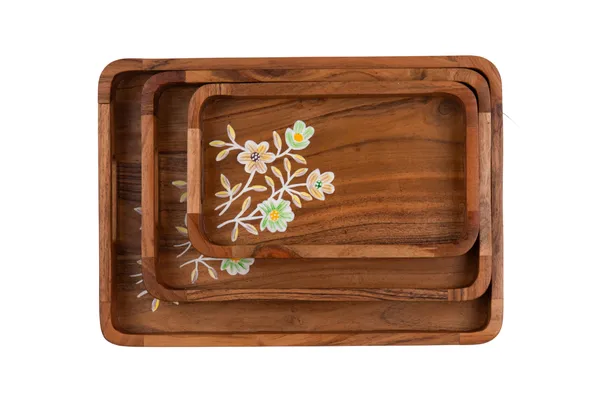 Wooden_Floral_Hand_Painted_Serving_Tray_Set_Of_3