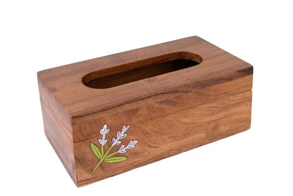 Wooden_Tulip_Design_Rectangular_Tissue_Box_Holder