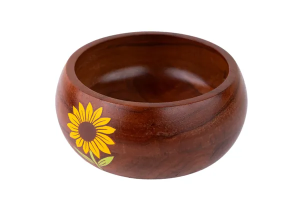 Brown_Wooden_Sunflower_Hand_Painted_Round_Bowl
