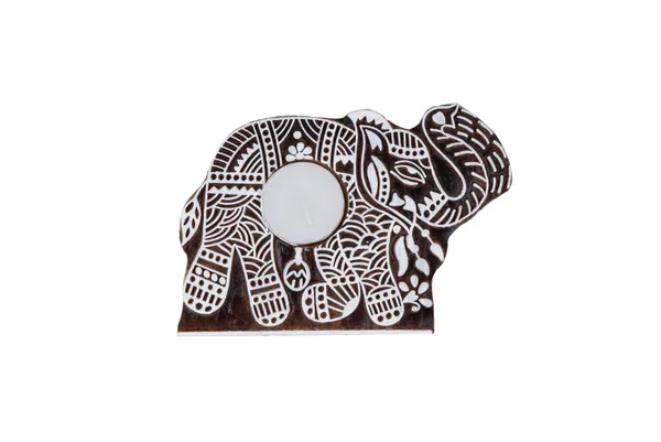 Wooden_Elephant_Shaped_Hand-Carved_Tealight_Candle_Stand