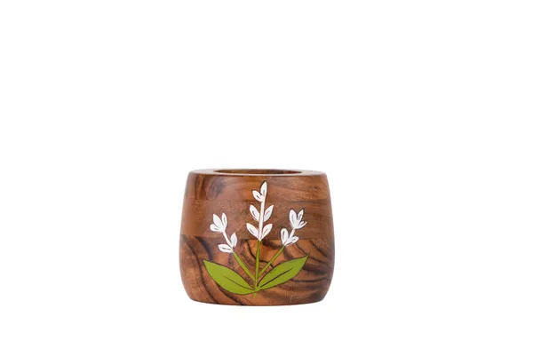 Wooden_Hand_Painted_Floral_Tealight_Candle_Holder