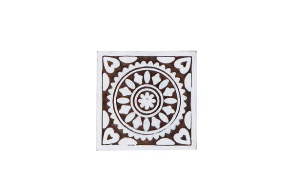 White_Decorative_Mandala_Tile_Tealight_Candle_Stand_-_Pack_Of_2