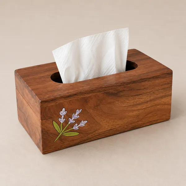 Wooden_Tulip_Design_Rectangular_Tissue_Box_Holder