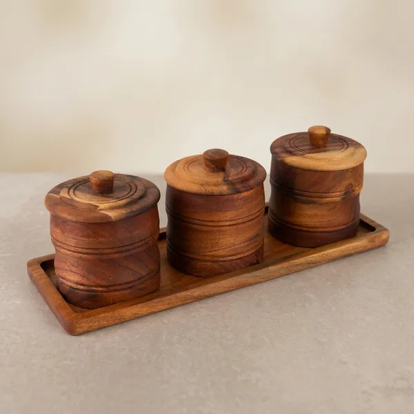 Wooden_Cylindrical_Storage_Containers_Set_With_Tray