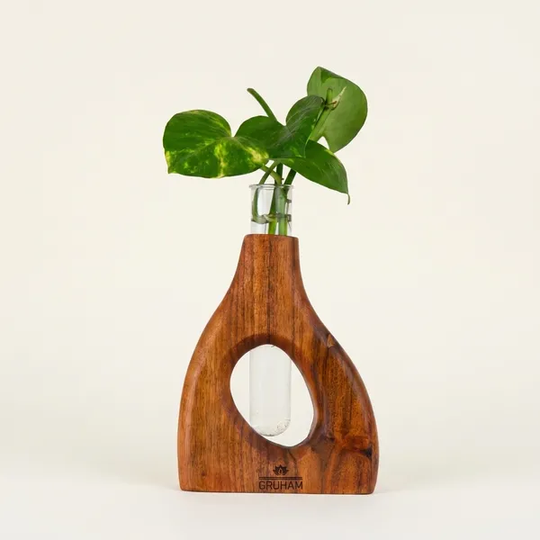 Wooden_Decorative_Vase_With_Glass_Tube_For_Green_Plants
