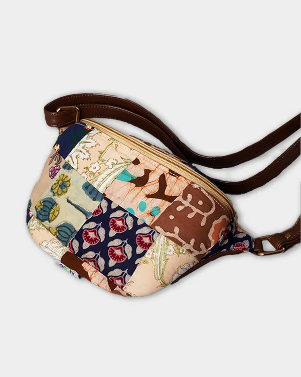 Patchwork_Convertible_Sling_Bag_Fanny_Pack
