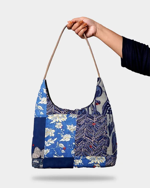 Blue_Floral_Patchwork_Hobo_Shoulder_Bag
