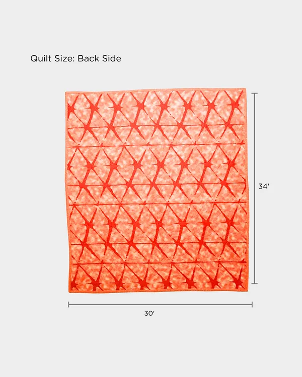 Sweet_Apricot_Blooms_Baby_Quilt