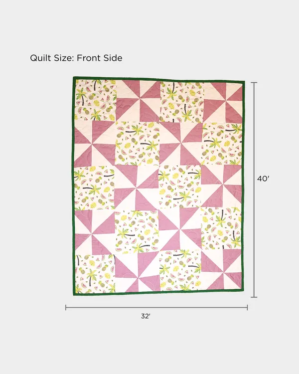 Tropical_Pinwheel_Summer_Baby_Quilt