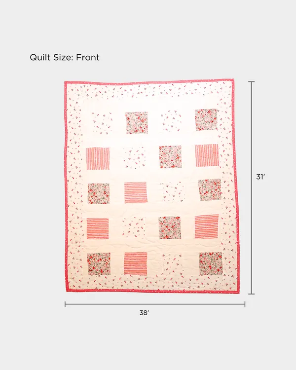 Sweet_Pink_Gray_Rosebud_Baby_Quilt