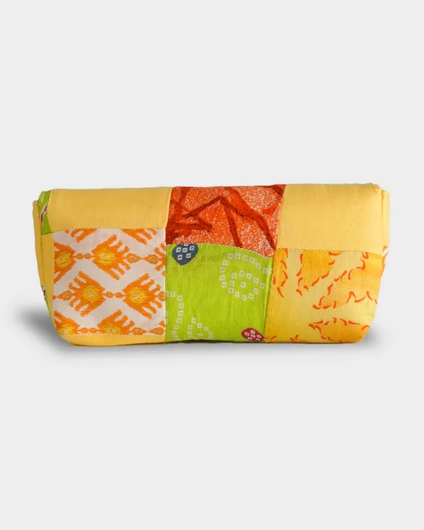Ochre_Block_Quilt_Eyewear_Case
