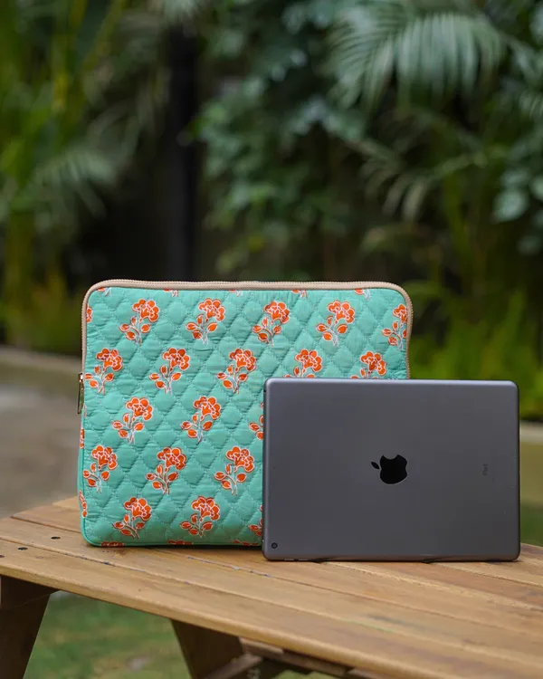 Leaf_Tile_Mosaic_Ipad_Bag