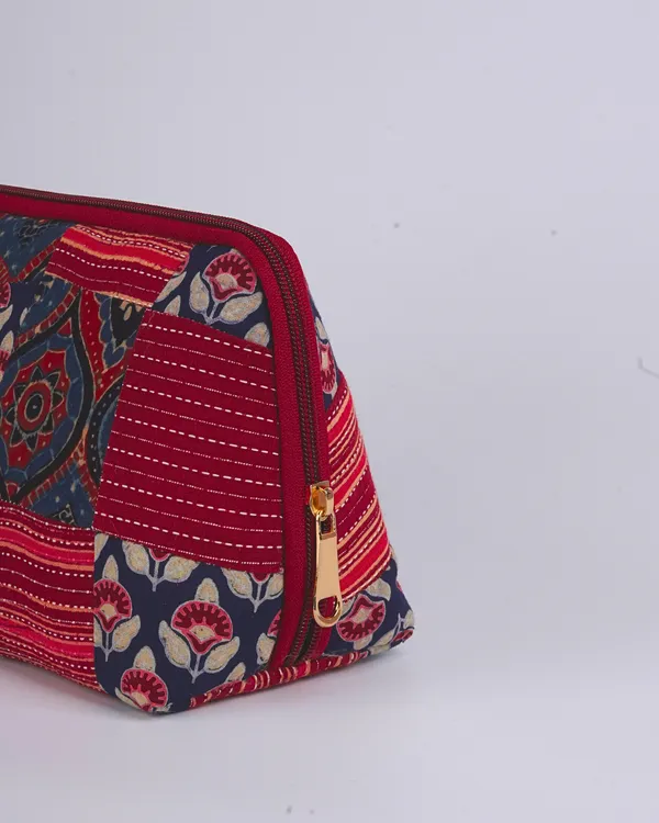 Crimson_Indigo_Floral_Quilted_Pouch