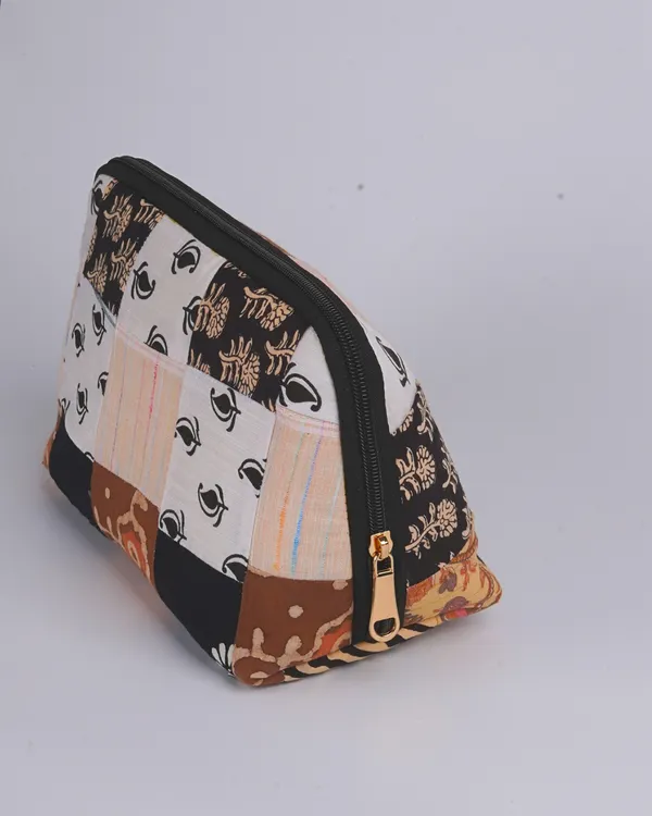 Onyx_Clay_Floral_Quilted_Pouch