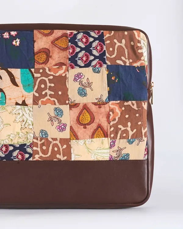 Cocoa_Indigo_Botanical_Patchwork_Laptop_Bag