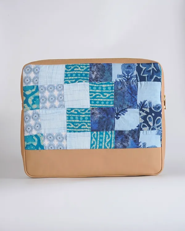 Indigo_Azure_Batik_Patchwork_Laptop_Bag