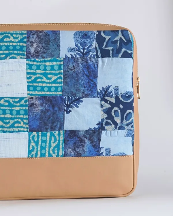 Indigo_Azure_Batik_Patchwork_Laptop_Bag