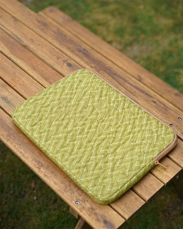 The_Sage_Zigzag_Quilted_Ipad_Sleeve