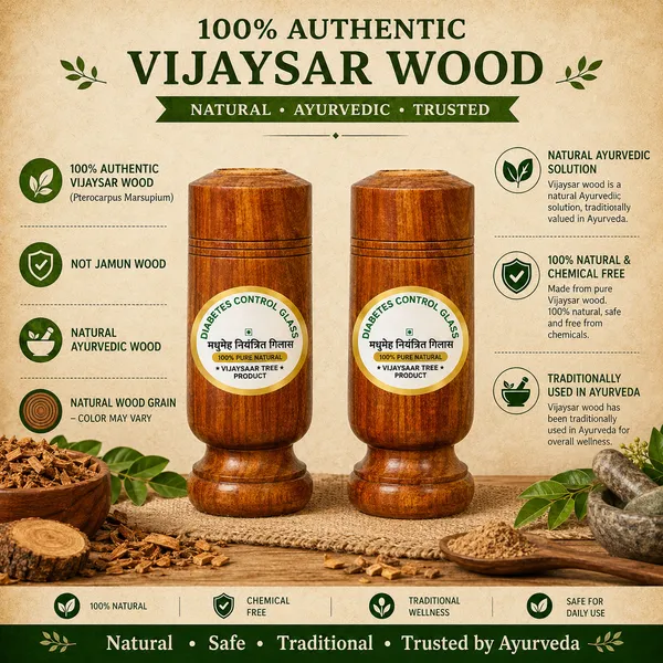 Vijaysar_Wooden_Glass_For_Diabetes_&_Blood_Sugar_|_Lab_Tested_Heartwood_Tumbler_|_Madhumeh_Ayurvedic_Cup_|_Indian_Kino_Tree_Pterocarpus_Marsupiur_|_100ml_Capacity_|_Handcrafted_|_VijayaPure_Pack_Of_2_