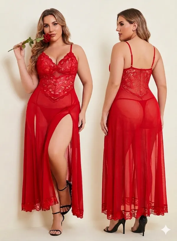 Red_Lace_Net_Sheer_Slit_Maxi_Gown_For_Women