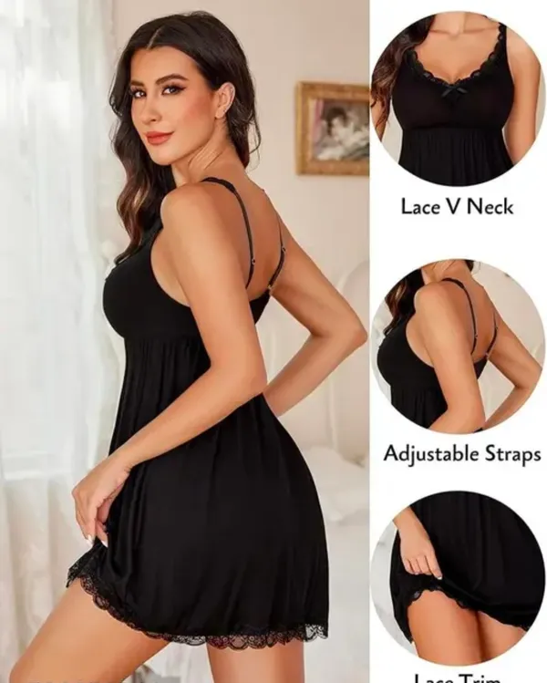 Black_Malai_Lace_Trim_Sleeveless_Nightdress_For_Women