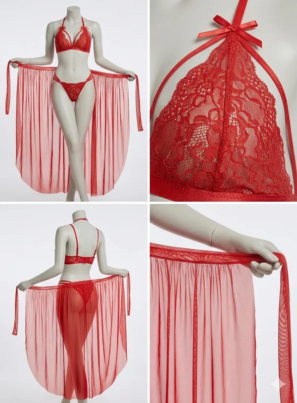 Red_Lace_Net_Halter_Bralette_Sheer_Maxi_Skirt_Lingerie_Set_For_Women