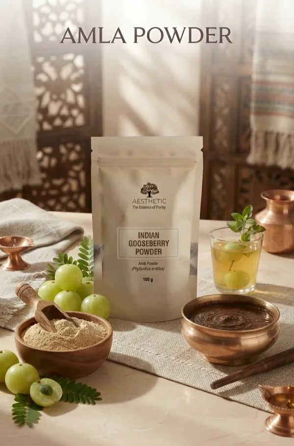 Aesthetic_Amla_(Indian_Gooseberry)_Powder_–_100_g_(Pack_of_2)