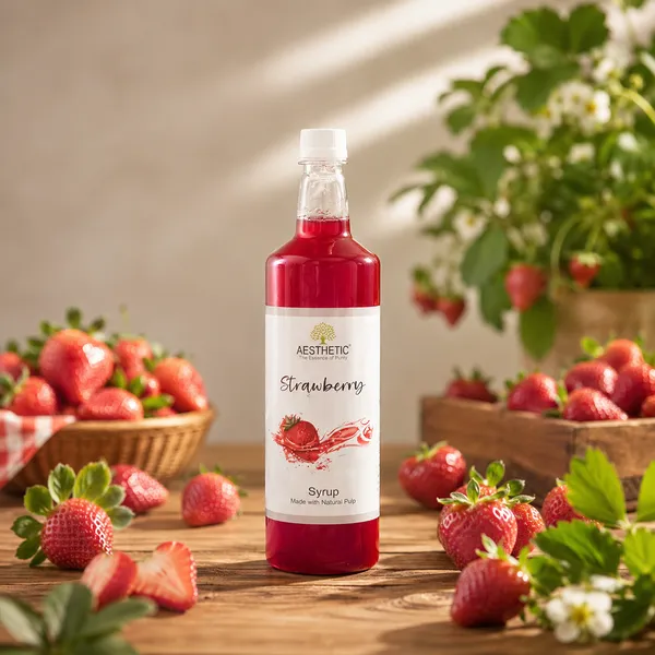 Aesthetic_Strawberry_Syrup_500_Ml_Pack_Of_2